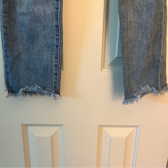 Madewell Perfect Vintage Jeans Distressed Light Wash - Picture 2 of 7